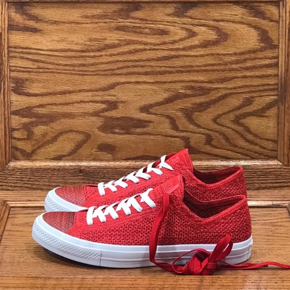 Converse CTAS X Flyknit Ox Casino Team Red Shoes